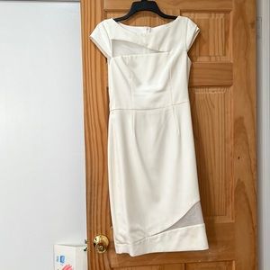 Great dress. Great condition. Black Halo. White.